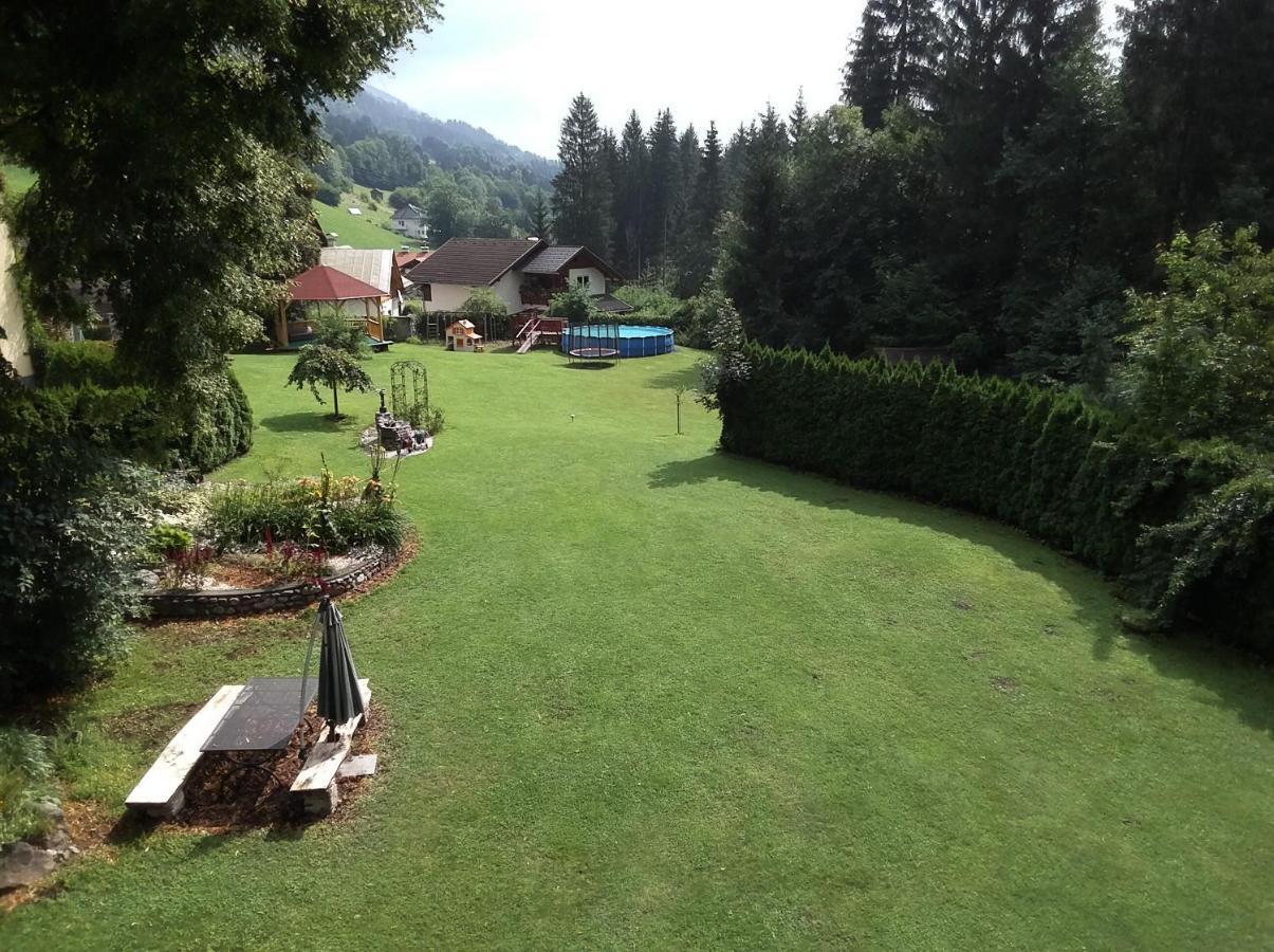 Garten- & Loggia-Appartement Herrenhaus Dellach im Drautal Eksteriør bilde